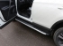 Toyota RAV4 2015 Пороги алюминиевые с пластиковой накладкой 1720 мм